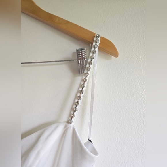 Ieena for Mac Duggal, Sweetheart Evening Gown w/Rhinestones, Ivory, Size 2, NWT! - Picture 9 of 12